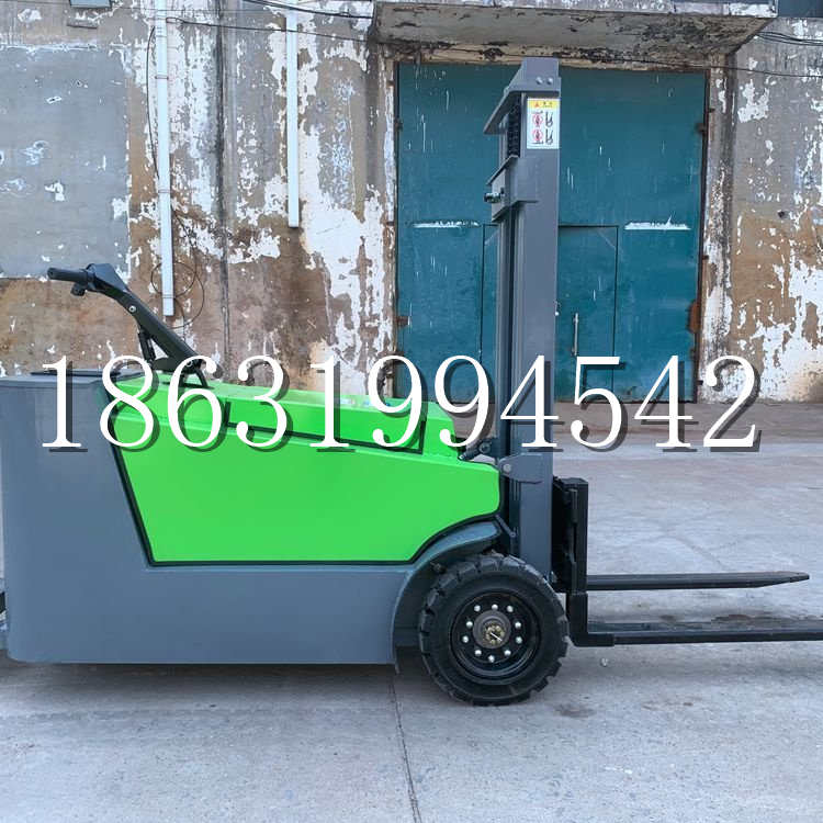 名山区小型电动叉车1吨2吨步行站驾式电瓶堆高充电装卸车液压升降车铲车